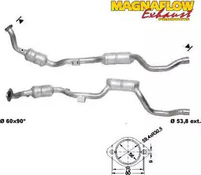 Magnaflow 75011 - Каталізатор autocars.com.ua