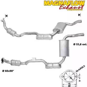 Magnaflow 75012 - Каталізатор autocars.com.ua