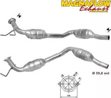 Magnaflow 75021D - Катализатор autodnr.net