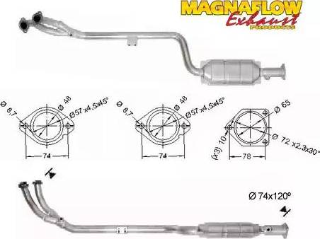 Magnaflow 75034 - Катализатор autodnr.net