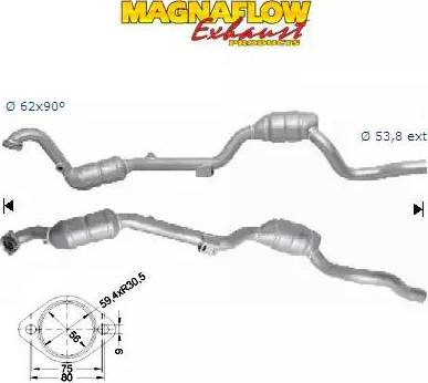 Magnaflow 75035 - Каталізатор autocars.com.ua