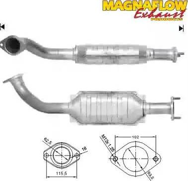 Magnaflow 75402D - Каталізатор autocars.com.ua