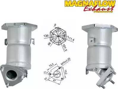 Magnaflow 75604 - Каталізатор autocars.com.ua