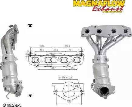 Magnaflow 75614 - Катализатор autodnr.net