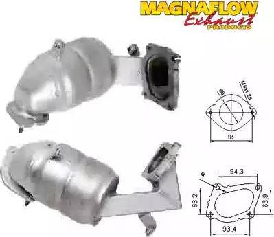 Magnaflow 75815D - Каталізатор autocars.com.ua