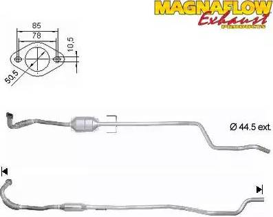 Magnaflow 75832D - Каталізатор autocars.com.ua