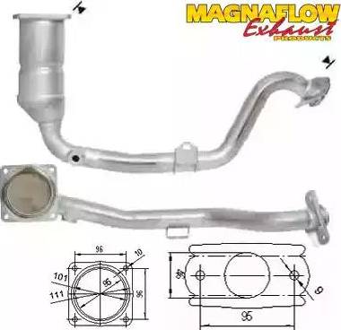 Magnaflow 76025 - Каталізатор autocars.com.ua