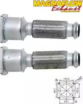 Magnaflow 76028D - Каталізатор autocars.com.ua