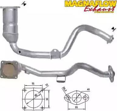 Magnaflow 76041 - Каталізатор autocars.com.ua