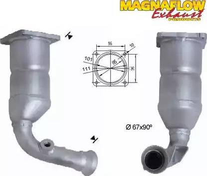 Magnaflow 76047 - Каталізатор autocars.com.ua