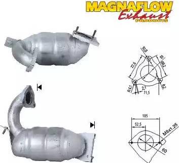 Magnaflow 76304D - Каталізатор autocars.com.ua