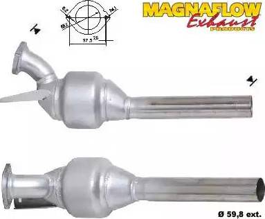 Magnaflow 76324D - Каталізатор autocars.com.ua