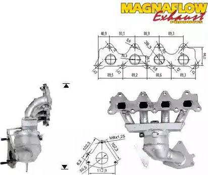 Magnaflow 76333 - Каталізатор autocars.com.ua