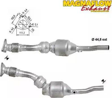 Magnaflow 76334 - Каталізатор autocars.com.ua