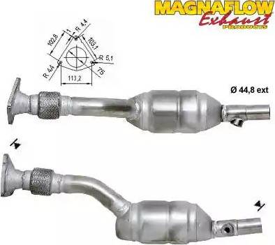 Magnaflow 76338 - Каталізатор autocars.com.ua