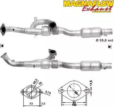 Magnaflow 76705 - Каталізатор autocars.com.ua