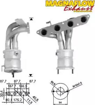 Magnaflow 76706 - Каталізатор autocars.com.ua