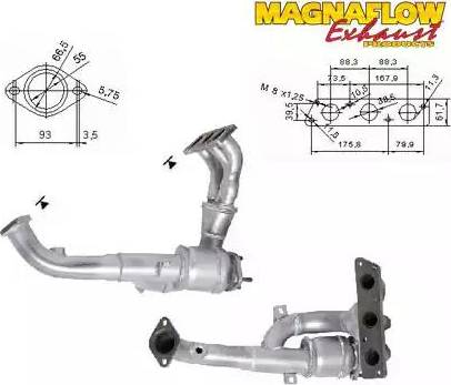 Magnaflow 76710 - Каталізатор autocars.com.ua