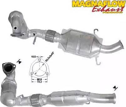 Magnaflow 76804 - Каталізатор autocars.com.ua