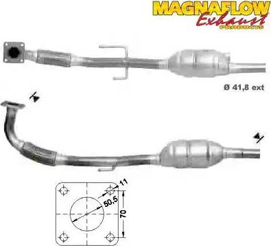 Magnaflow 77006 - Каталізатор autocars.com.ua