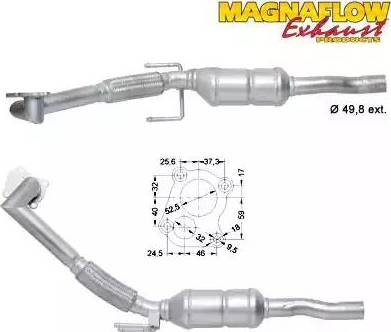 Magnaflow 77014D - Каталізатор autocars.com.ua