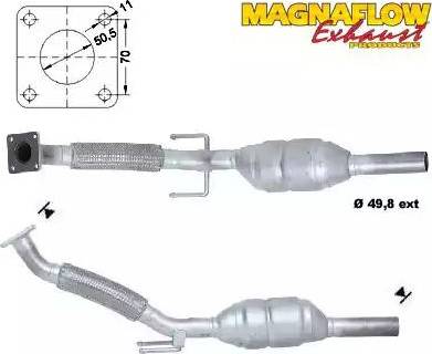 Magnaflow 77201D - Каталізатор autocars.com.ua