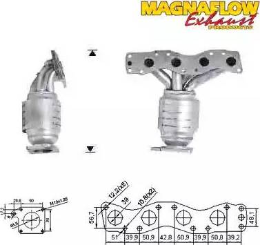 Magnaflow 77604 - Каталізатор autocars.com.ua