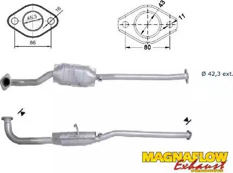 Magnaflow 77608 - Каталізатор autocars.com.ua