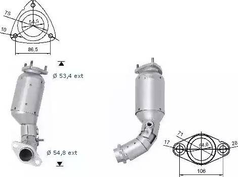 Magnaflow 77610 - Каталізатор autocars.com.ua