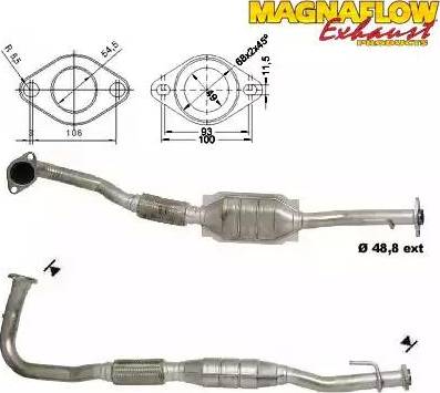 Magnaflow 78004D - Каталізатор autocars.com.ua