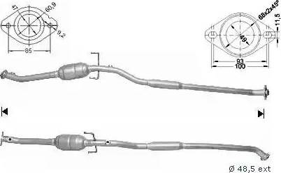 Magnaflow 78032 - Каталізатор autocars.com.ua