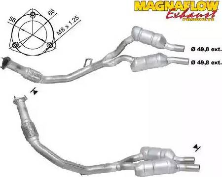 Magnaflow 78811D - Каталізатор autocars.com.ua