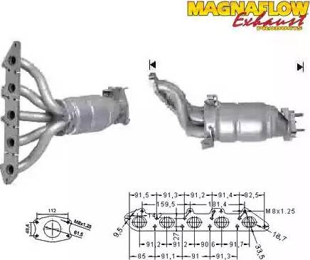 Magnaflow 79205 - Каталізатор autocars.com.ua