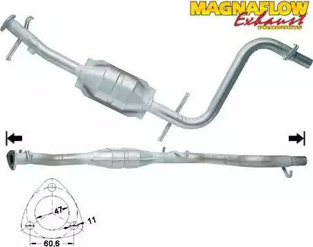 Magnaflow 80008 - Каталізатор autocars.com.ua