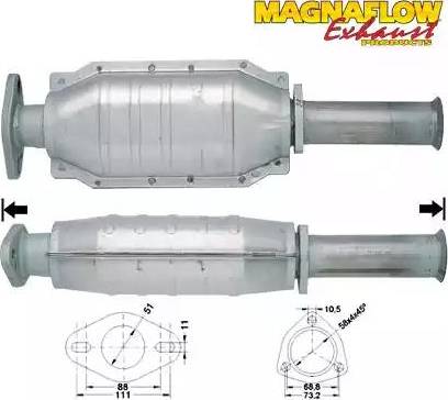 Magnaflow 80012 - Каталізатор autocars.com.ua
