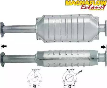 Magnaflow 80061D - Каталізатор autocars.com.ua