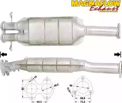 Magnaflow 80063 - Каталізатор autocars.com.ua