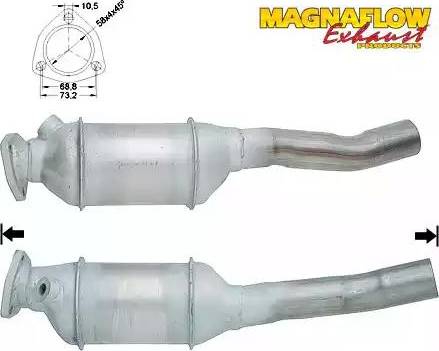 Magnaflow 80214 - Каталізатор autocars.com.ua