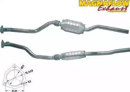 Magnaflow 80244 - Каталізатор autocars.com.ua