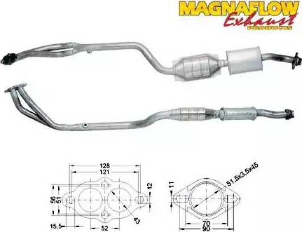 Magnaflow 80664 - Катализатор autodnr.net