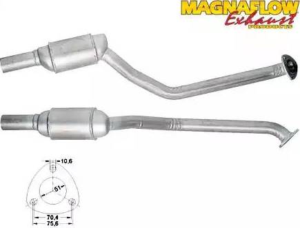 Magnaflow 80672 - Каталізатор autocars.com.ua