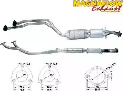 Magnaflow 80675 - Каталізатор autocars.com.ua