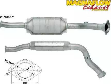 Magnaflow 80924 - Каталізатор autocars.com.ua