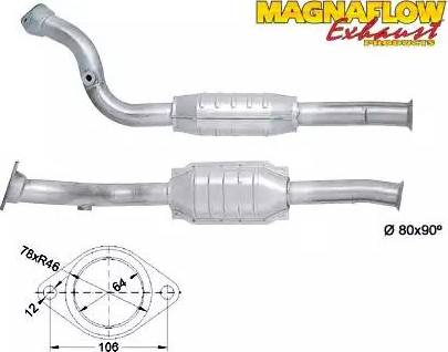 Magnaflow 80955 - Каталізатор autocars.com.ua