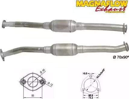 Magnaflow 80963D - Каталізатор autocars.com.ua