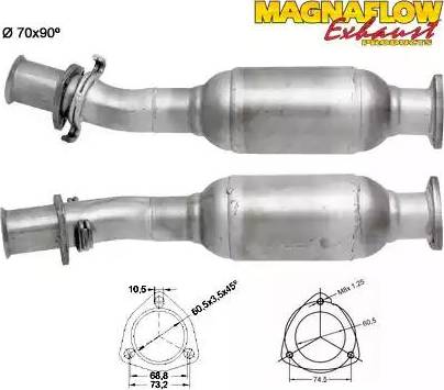 Magnaflow 80965D - Каталізатор autocars.com.ua