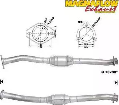 Magnaflow 80967D - Каталізатор autocars.com.ua