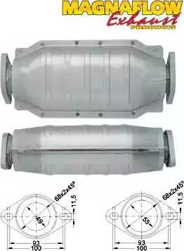 Magnaflow 81404 - Каталізатор autocars.com.ua