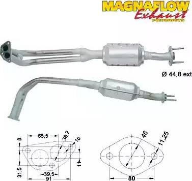 Magnaflow 81840 - Катализатор autodnr.net