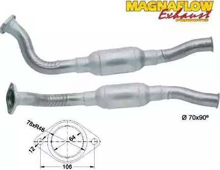 Magnaflow 81857D - Каталізатор autocars.com.ua